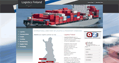 Desktop Screenshot of logisticsfinland.com
